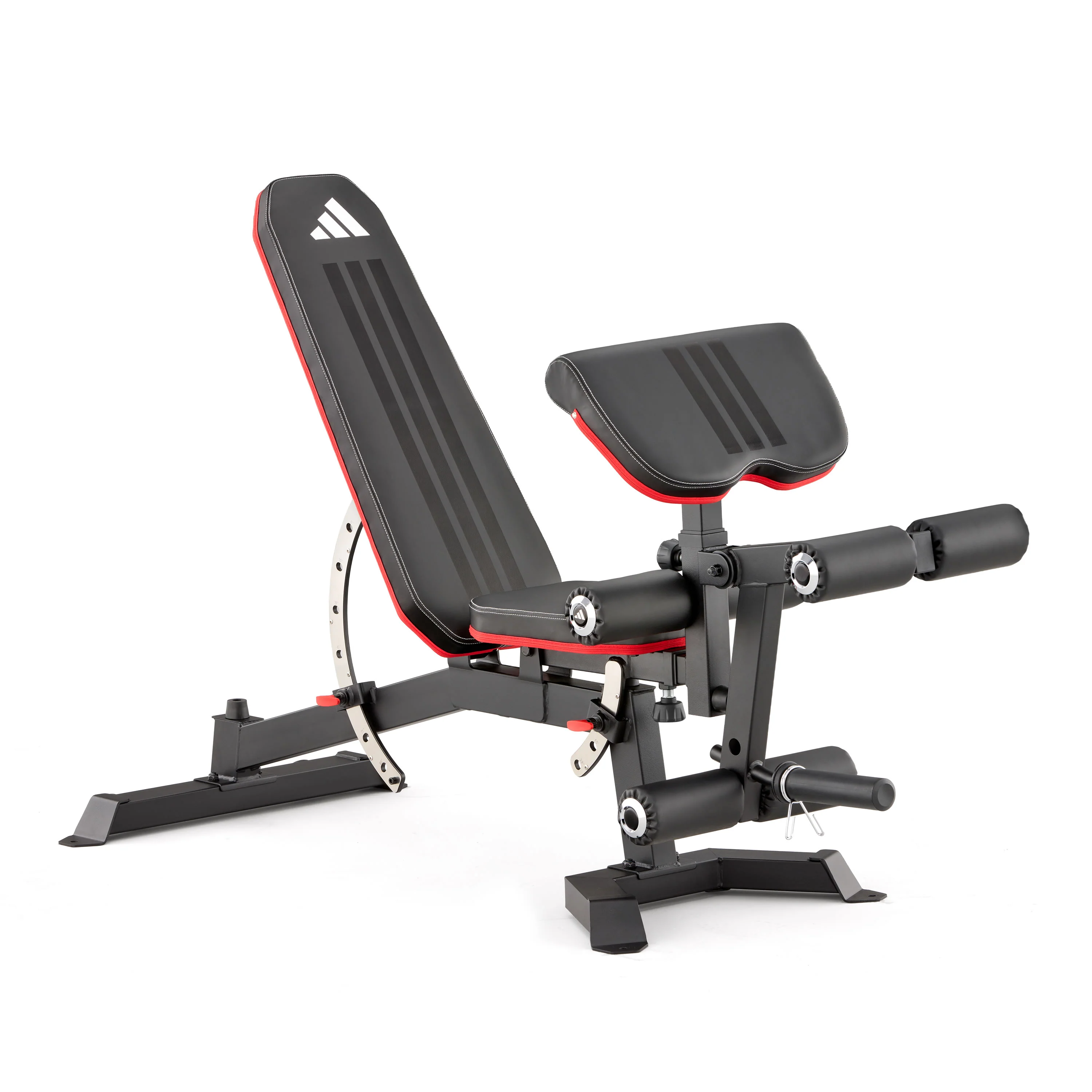 adidas Utility Bench mit Bizeps-Curlpult & Beincurler